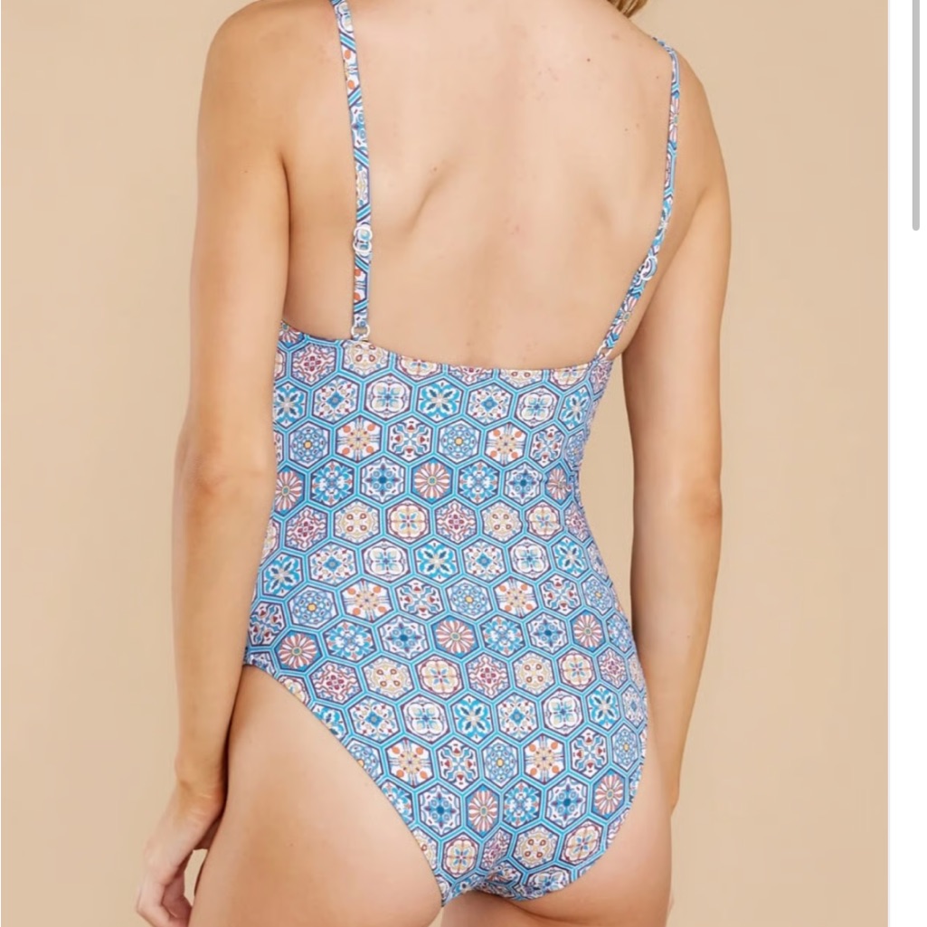 Solid & Striped Taylor Patchwork Swimsuit